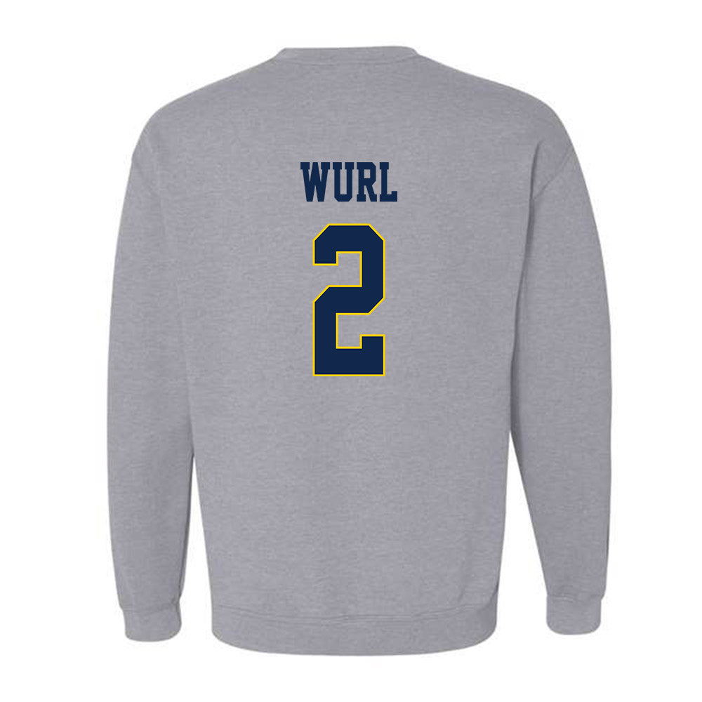 UCSD - NCAA Men's Volleyball : Cameron Wurl - Classic Fashion Shersey Crewneck Sweatshirt-1