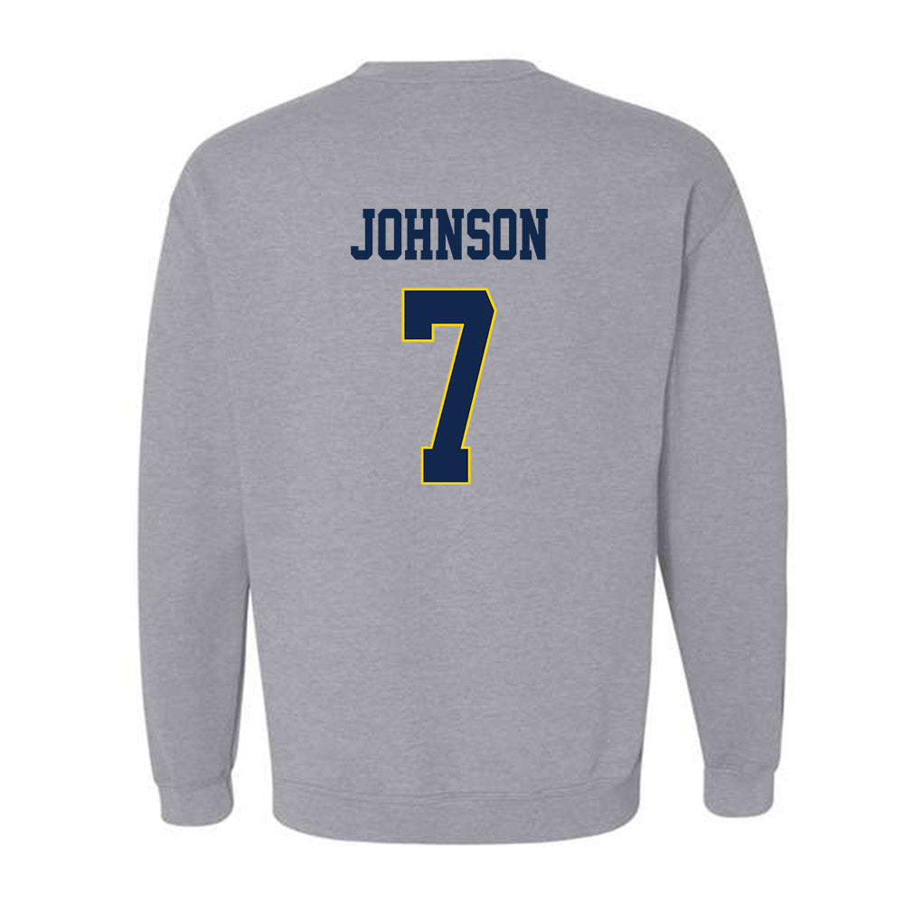UCSD - NCAA Women's Volleyball : Madison Johnson - Classic Fashion Shersey Crewneck Sweatshirt-1