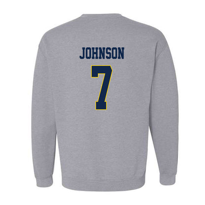 UCSD - NCAA Women's Volleyball : Madison Johnson - Classic Fashion Shersey Crewneck Sweatshirt-1