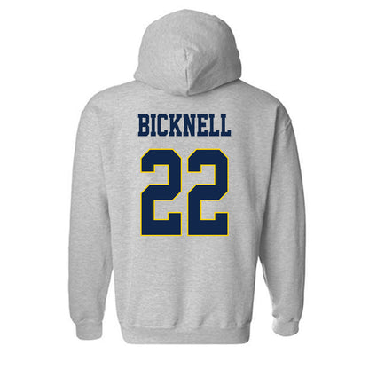 UCSD - NCAA Baseball : Drake Bicknell - Classic Fashion Shersey Hooded Sweatshirt-1