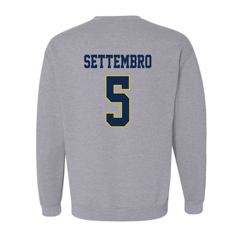 UCSD - NCAA Softball : Bella Settembro - Classic Fashion Shersey Crewneck Sweatshirt-1