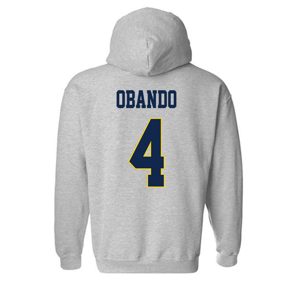 UCSD - NCAA Women's Water Polo : Olivia Obando - Classic Fashion Shersey Hooded Sweatshirt-1