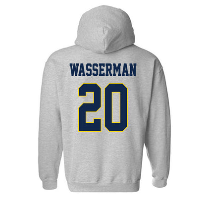 UCSD - NCAA Softball : Zara Wasserman - Classic Fashion Shersey Hooded Sweatshirt-1