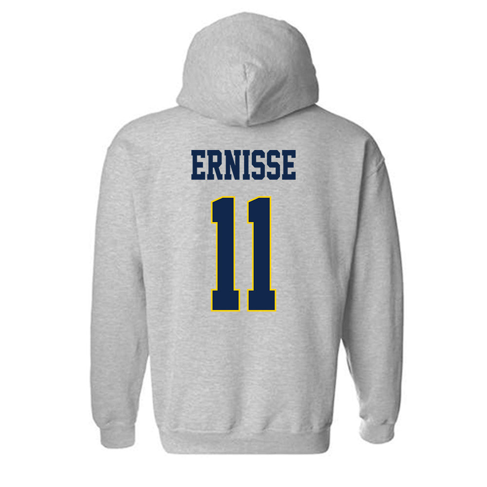 UCSD - NCAA Baseball : Zachary Ernisse - Classic Fashion Shersey Hooded Sweatshirt-1