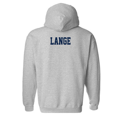 UCSD - NCAA Men's Track & Field : Tyler Lange - Classic Fashion Shersey Hooded Sweatshirt-1