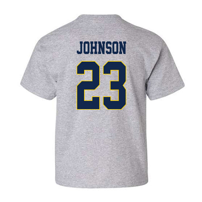 UCSD - NCAA Men's Basketball : Trap Johnson - Classic Fashion Shersey Youth T-Shirt-1