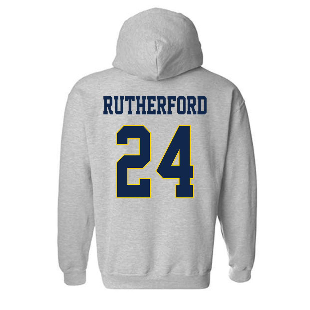 UCSD - NCAA Softball : Zoe Rutherford - Classic Fashion Shersey Hooded Sweatshirt-1