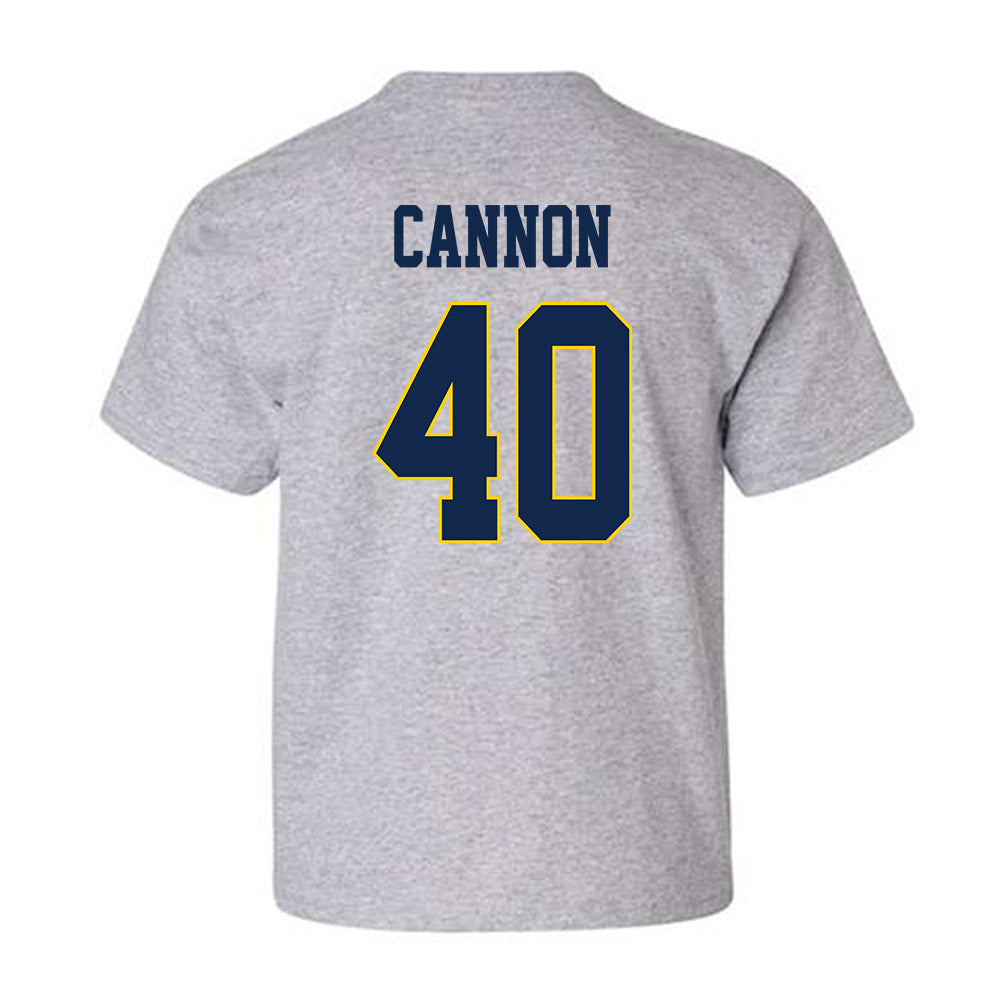 UCSD - NCAA Baseball : Shane Cannon - Classic Fashion Shersey Youth T-Shirt-1