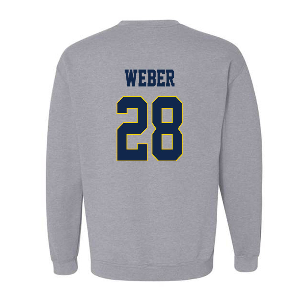 UCSD - NCAA Baseball : Chapman Weber - Classic Fashion Shersey Crewneck Sweatshirt-1
