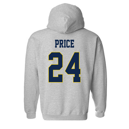UCSD - NCAA Women's Basketball : Niya Price - Classic Fashion Shersey Hooded Sweatshirt-1