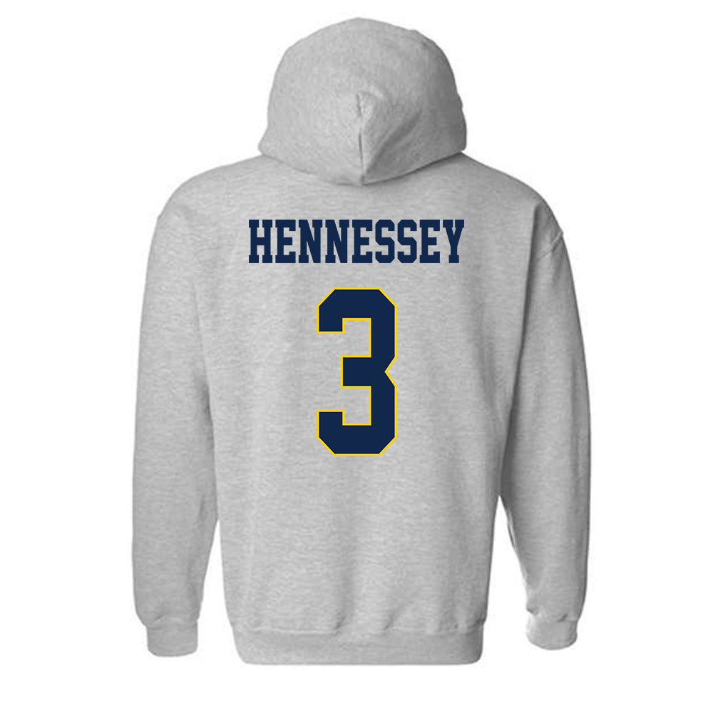 UCSD - NCAA Men's Water Polo : Eamon Hennessey - Classic Fashion Shersey Hooded Sweatshirt-1