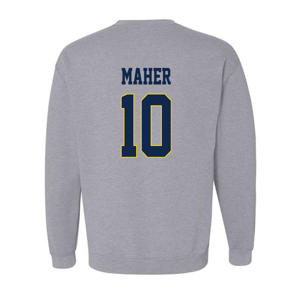 UCSD - NCAA Baseball : Thomas Maher - Classic Fashion Shersey Crewneck Sweatshirt-1