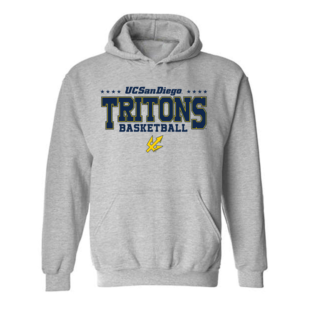 UCSD - NCAA Women's Basketball : Dymonique Maxie - Classic Fashion Shersey Hooded Sweatshirt-0