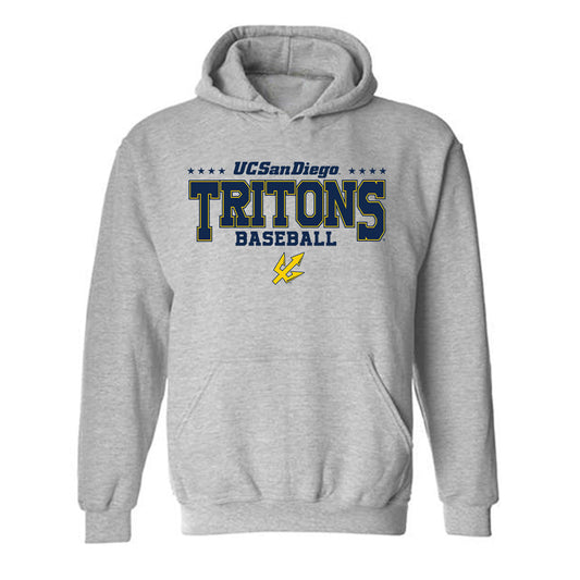 UCSD - NCAA Baseball : Harry Pelzman - Classic Fashion Shersey Hooded Sweatshirt-0