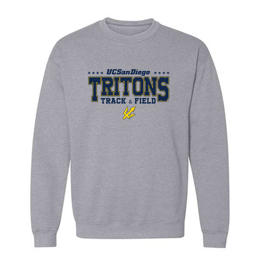 UCSD - NCAA Women's Track & Field : Brooke White - Classic Fashion Shersey Crewneck Sweatshirt-0