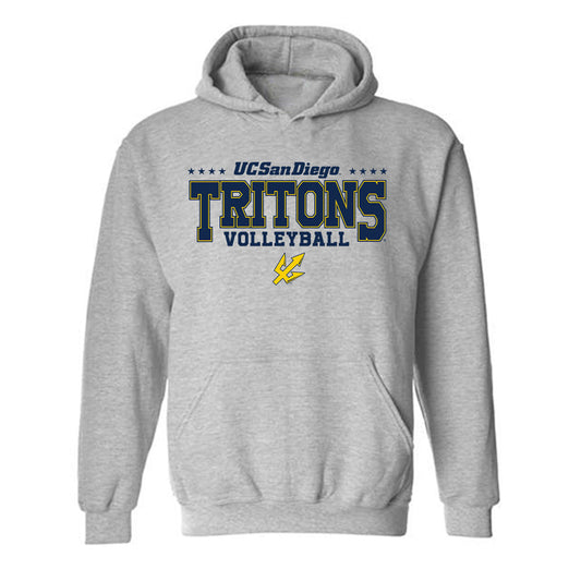 UCSD - NCAA Women's Volleyball : Hayden Shanafelt - Classic Fashion Shersey Hooded Sweatshirt-0