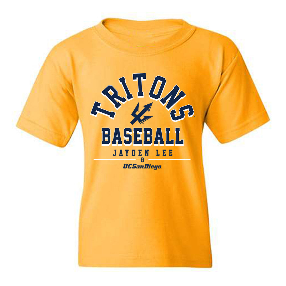 UCSD - NCAA Baseball : Jayden Lee - Classic Fashion Shersey Youth T-Shirt-0