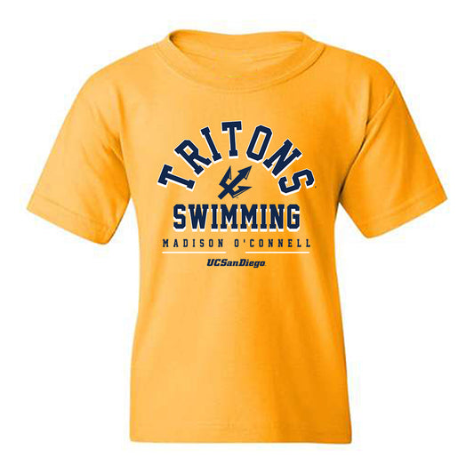 UCSD - NCAA Women's Swimming : Madison O'Connell - Classic Fashion Shersey Youth T-Shirt-0