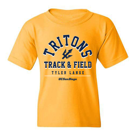 UCSD - NCAA Men's Track & Field : Tyler Lange - Classic Fashion Shersey Youth T-Shirt-0