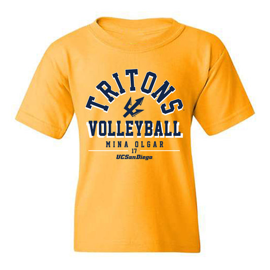 UCSD - NCAA Women's Volleyball : Mina Olgar - Classic Fashion Shersey Youth T-Shirt-0