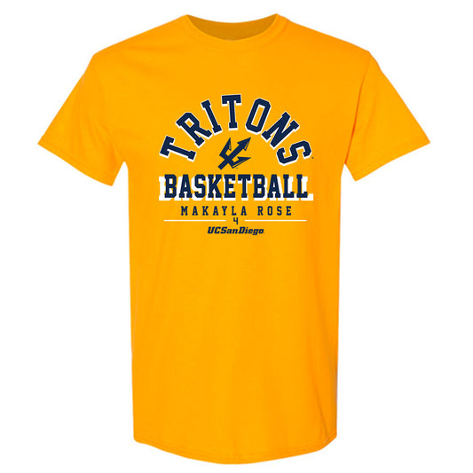 UCSD - NCAA Women's Basketball : Makayla Rose - Classic Fashion Shersey T-Shirt-0