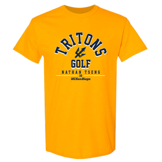UCSD - NCAA Men's Golf : Nathan Tseng - Classic Fashion Shersey T-Shirt-0