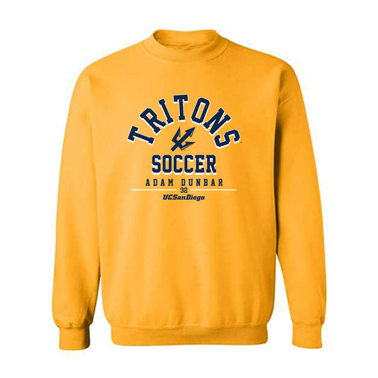 UCSD - NCAA Men's Soccer : Adam Dunbar - Classic Fashion Shersey Crewneck Sweatshirt-0