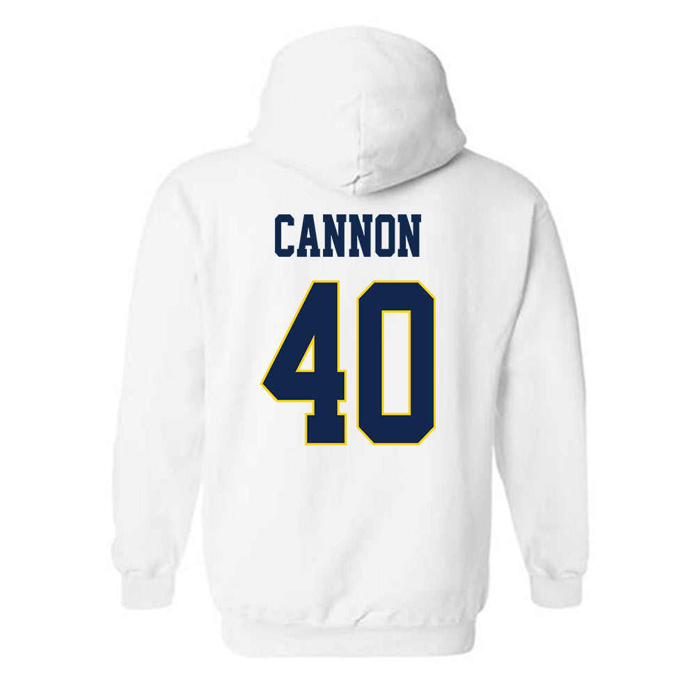 UCSD - NCAA Baseball : Shane Cannon - Classic Fashion Shersey Hooded Sweatshirt-1