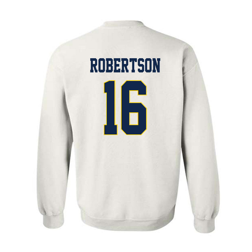 UCSD - NCAA Men's Volleyball : Michael Robertson - Classic Fashion Shersey Crewneck Sweatshirt-1