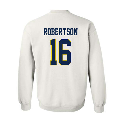 UCSD - NCAA Men's Volleyball : Michael Robertson - Classic Fashion Shersey Crewneck Sweatshirt-1