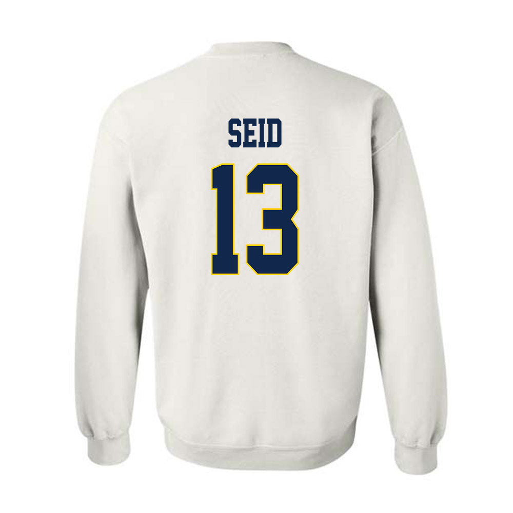 UCSD - NCAA Baseball : Spencer Seid - Classic Fashion Shersey Crewneck Sweatshirt-1