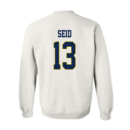UCSD - NCAA Baseball : Spencer Seid - Classic Fashion Shersey Crewneck Sweatshirt-1
