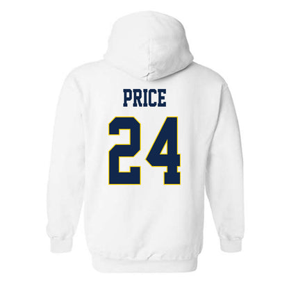 UCSD - NCAA Women's Basketball : Niya Price - Classic Fashion Shersey Hooded Sweatshirt-1