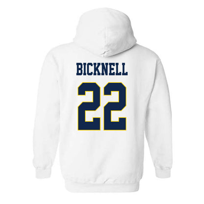 UCSD - NCAA Baseball : Drake Bicknell - Classic Fashion Shersey Hooded Sweatshirt-1