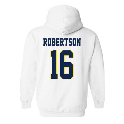 UCSD - NCAA Men's Volleyball : Michael Robertson - Classic Fashion Shersey Hooded Sweatshirt-1
