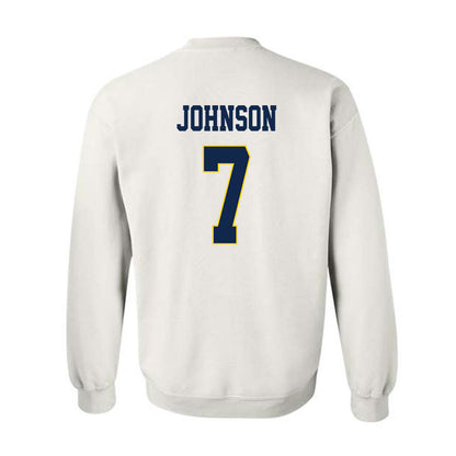 UCSD - NCAA Women's Volleyball : Madison Johnson - Classic Fashion Shersey Crewneck Sweatshirt-1