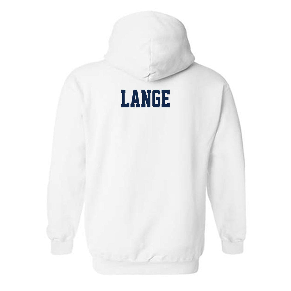 UCSD - NCAA Men's Track & Field : Tyler Lange - Classic Fashion Shersey Hooded Sweatshirt-1