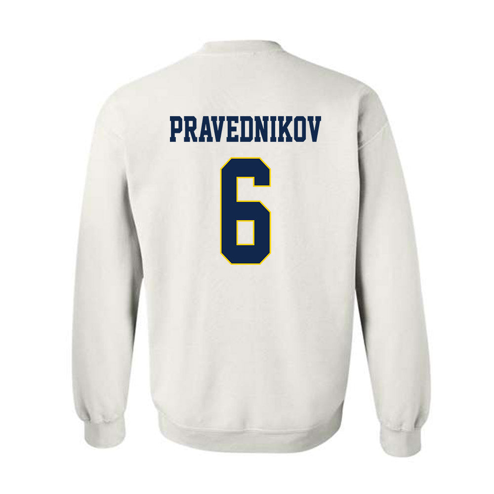 UCSD - NCAA Men's Volleyball : Leo Pravednikov - Classic Fashion Shersey Crewneck Sweatshirt-1