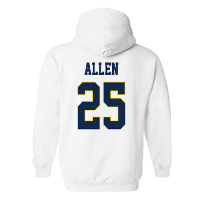 UCSD - NCAA Baseball : J.C. Allen - Classic Fashion Shersey Hooded Sweatshirt-1