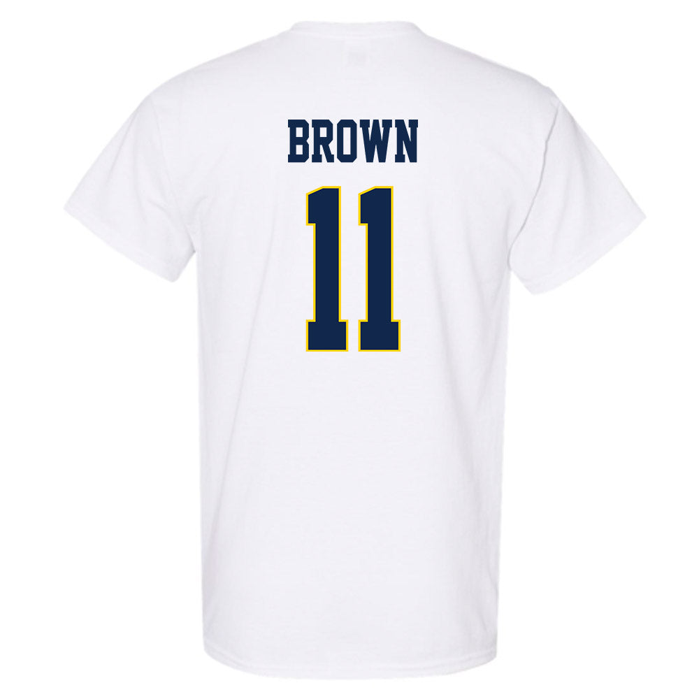 UCSD - NCAA Baseball : Quincey Brown - Classic Fashion Shersey T-Shirt-1