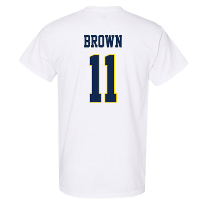 UCSD - NCAA Baseball : Quincey Brown - Classic Fashion Shersey T-Shirt-1