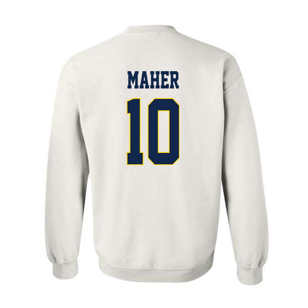 UCSD - NCAA Baseball : Thomas Maher - Classic Fashion Shersey Crewneck Sweatshirt-1