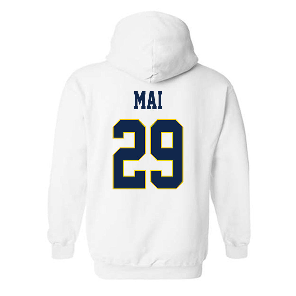 UCSD - NCAA Men's Soccer : Ian Mai - Classic Fashion Shersey Hooded Sweatshirt-1