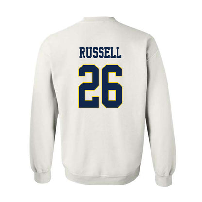 UCSD - NCAA Baseball : Ethan Russell - Classic Fashion Shersey Crewneck Sweatshirt-1
