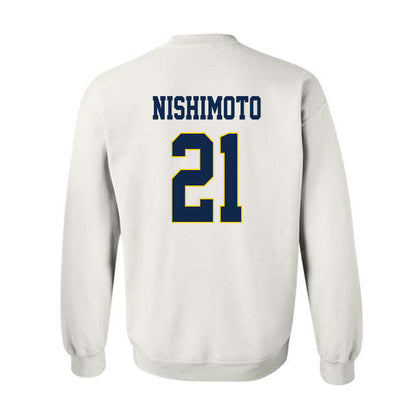 UCSD - NCAA Men's Soccer : Jack Nishimoto - Classic Fashion Shersey Crewneck Sweatshirt-1