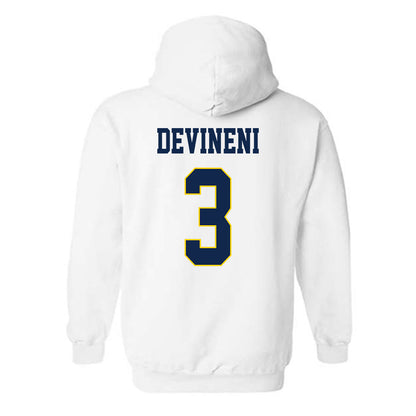 UCSD - NCAA Men's Tennis : Sanjith Devineni - Classic Fashion Shersey Hooded Sweatshirt-1