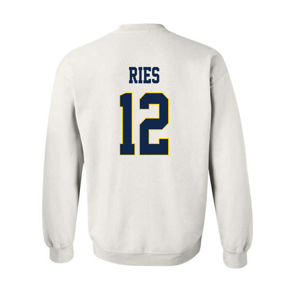 UCSD - NCAA Baseball : Nathan Ries - Classic Fashion Shersey Crewneck Sweatshirt-1