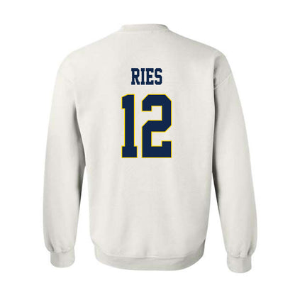 UCSD - NCAA Baseball : Nathan Ries - Classic Fashion Shersey Crewneck Sweatshirt-1
