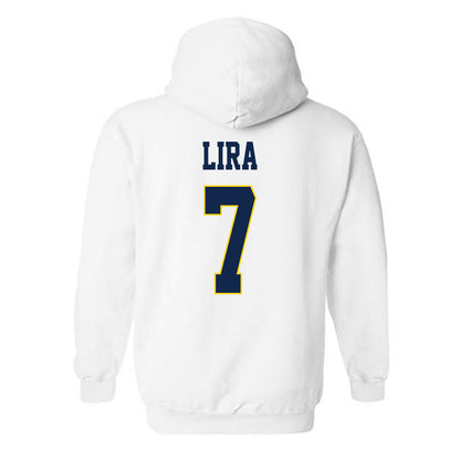 UCSD - NCAA Softball : Auddrey Lira - Classic Fashion Shersey Hooded Sweatshirt-1