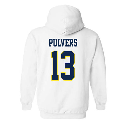 UCSD - NCAA Men's Soccer : Max Pulvers - Classic Fashion Shersey Hooded Sweatshirt-1